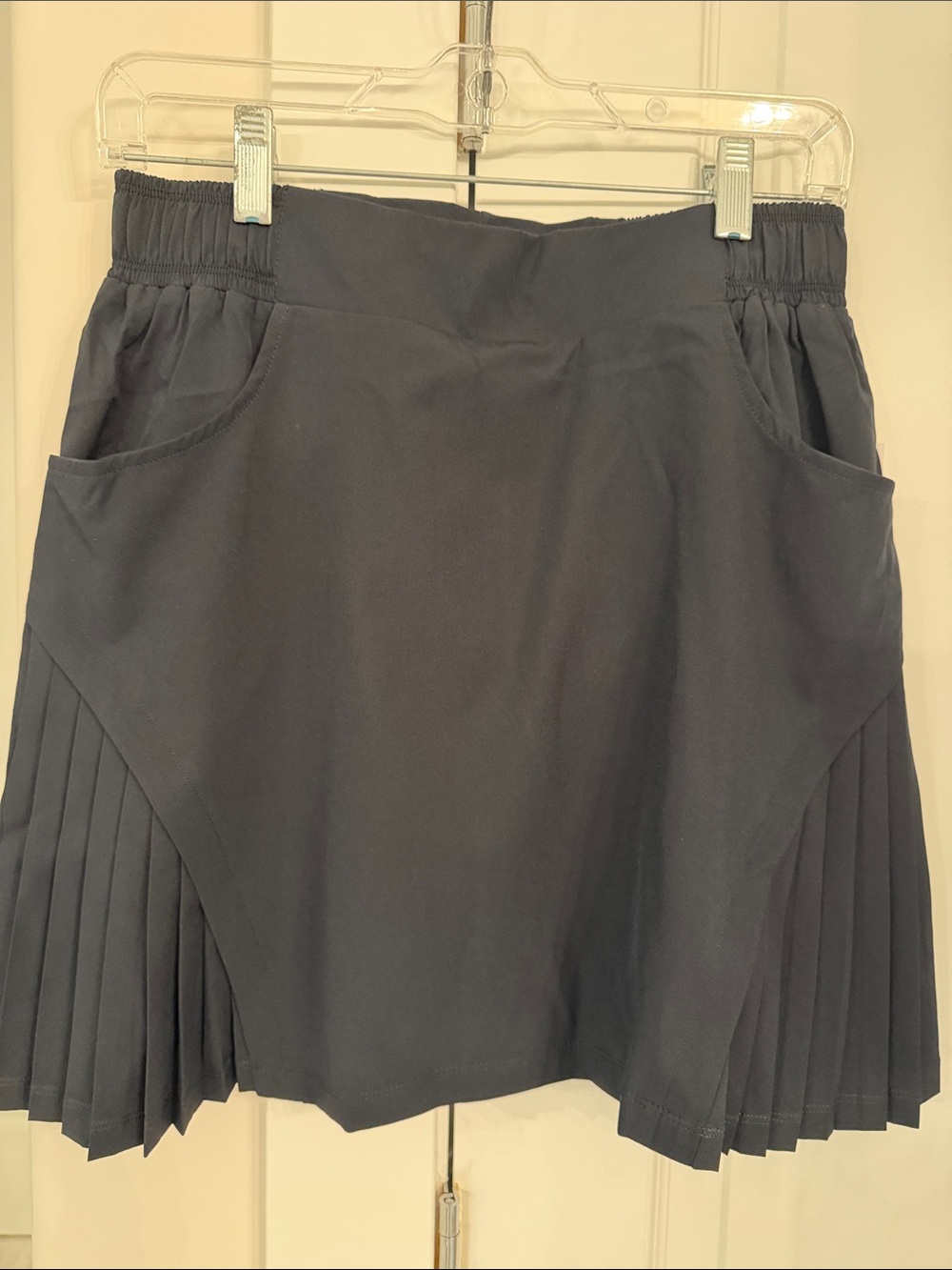 NWT size XS/ SP Women’s Black Pleated Golf Skirt pockets & shorts